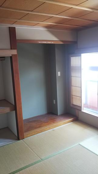 和室から洋室へ変更（施工前）