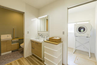 家事のしやすい水まわり動線