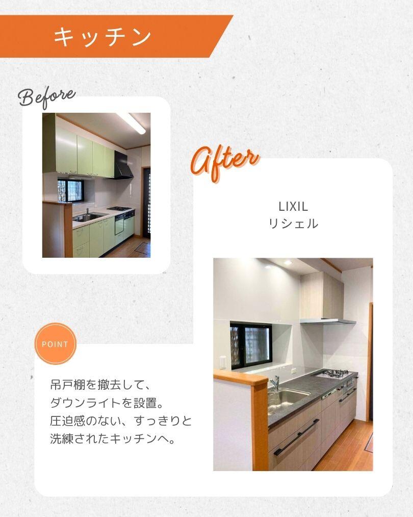 3 キッチン Before→After(LIXIL リシェル).jpg