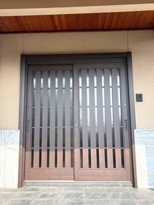 春日市 I様邸｜「リシェント引戸」で防犯性と使い勝手が向上！