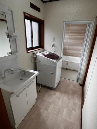 リフォーム後（洗面所）