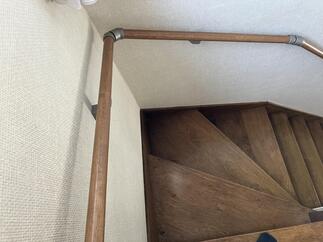 階段の手すり新設