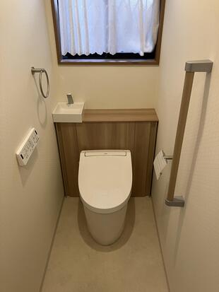空間を整える上質なトイレリフォーム