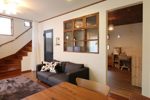 リビングの一部をテレワーク＆子供のスタディーコーナーへ！