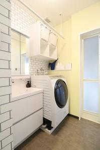 洗面室もみごとに大変身！