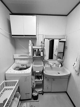 脱衣室　工事前