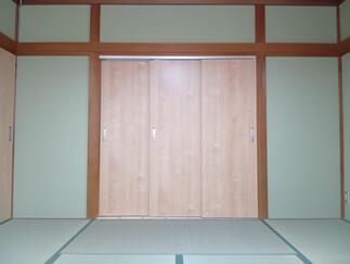 2枚建てから3枚建てへ（和室　北面）