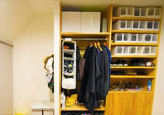 大工さん手作りの玄関収納