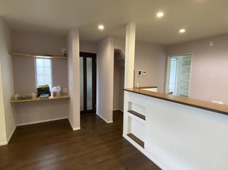 リビングの趣味スペース