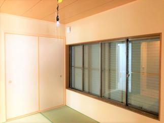 落ち着きのある和室空間。