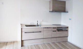 清潔感のあるキッチン空間を実現