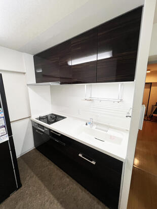 キッチン、洗面化粧台工事