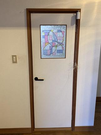 トイレの扉（Before）