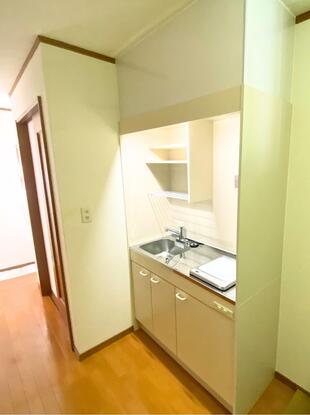 【島根県出雲市　N様邸】２階の廊下スペースにミニキッチン取付