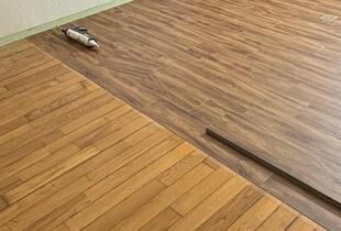 【島根県出雲市　T様邸】傷ついた床もピカピカに！うわばReフロアで簡単リフォーム ♪