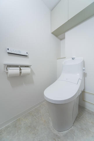 清潔感のあるトイレ