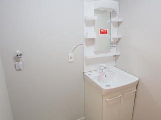 コンパクトな洗面台