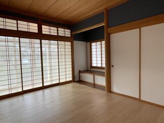 【和室から洋室リフォーム】～床の間を活かして一新～