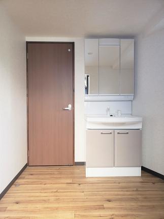 清潔感のある洗面化粧室