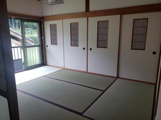 和室の畳替えをさせてもらいました