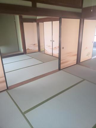 本格和室の畳替え