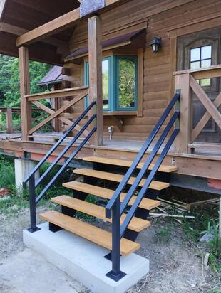 【美浜町】ログハウスのキッチンまわりリフォーム