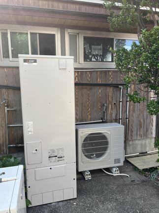 給湯器が入れました