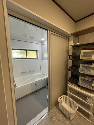 ひろびろ使えて安心な浴室