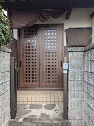 玄関ドア　復活！