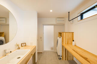 ランドリースペース＆洗面化粧台