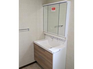 使いやすいシンプル洗面