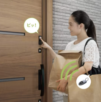 【特徴③】電気錠で、玄関キーを もっと便利＆安心に。