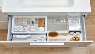 【特徴③】すっきり整理整頓できる収納