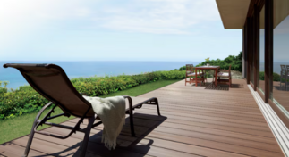 【商品名】樹ら楽ステージ 木彫（ウッドデッキ）