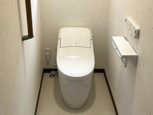 快適性と安心をプラスしたトイレリフォーム