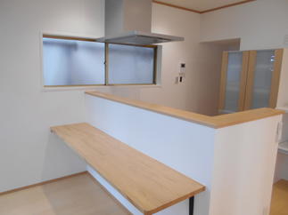 生まれ変わったキッチン