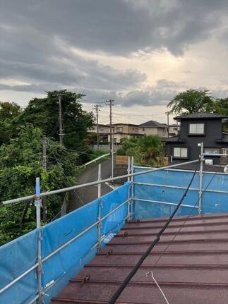 〈　施工前：屋根　〉