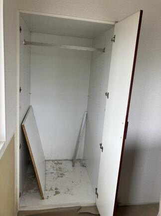 せっかくの収納スペースが。。。