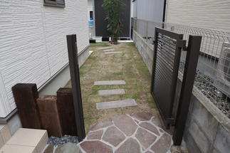 門扉で防犯性も向上！