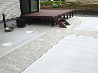 立水栓もさりげなく新しいものにチェンジ。