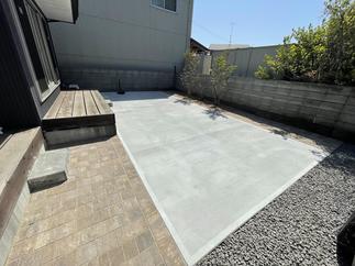 広々駐車場になりました。