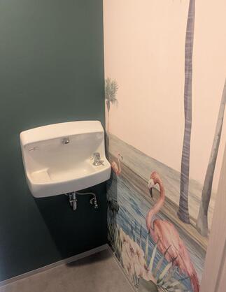 手洗い場　施工後