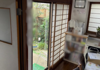 ダイニング窓　施工前