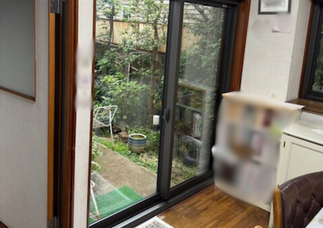 ダイニング窓　施工後
