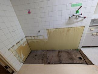 キッチン工事中