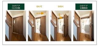 【引き戸の活用】