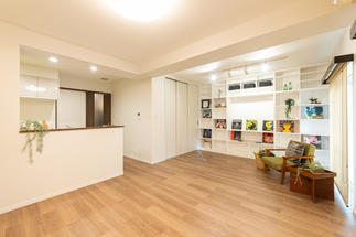 ひとつながりのLDK