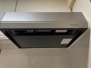 換気力バッチリ！レンジフードを新しくしました