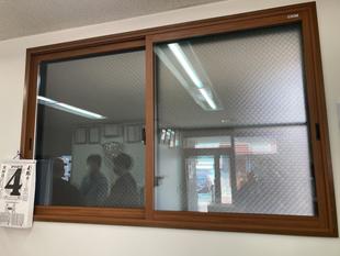 当社 1階事務所に 内窓 展示ブースを作りました