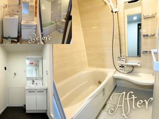 新しい設備で快適度UP　浴室・洗面化粧室